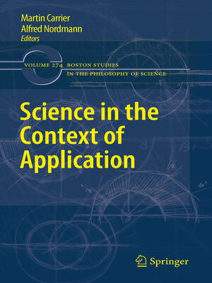 cover image of Science in the Context of Application